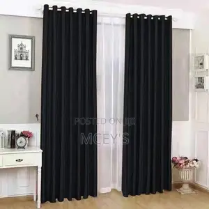 Black Curtains Sunblock