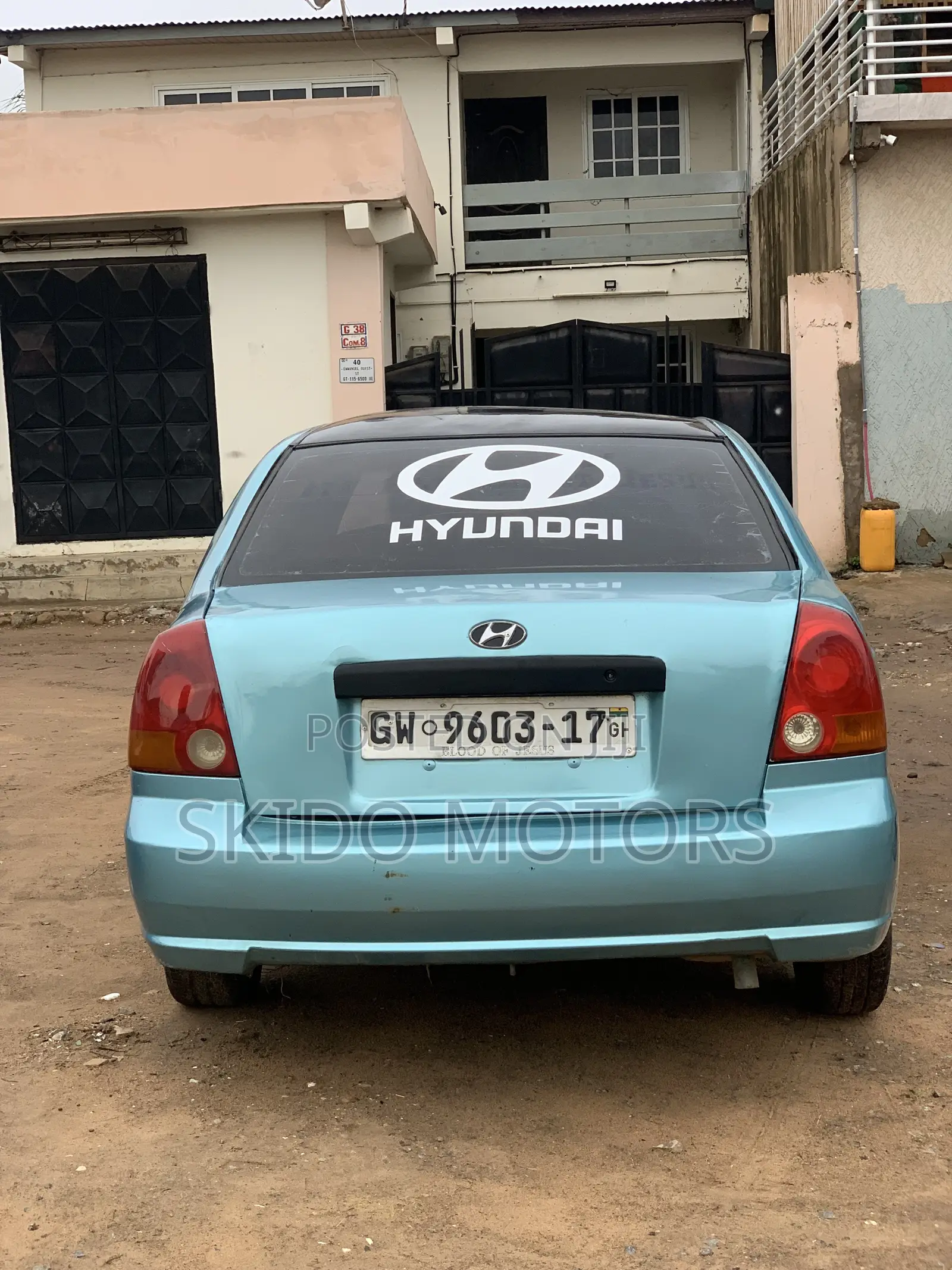 Hyundai Accent 2005 Teal