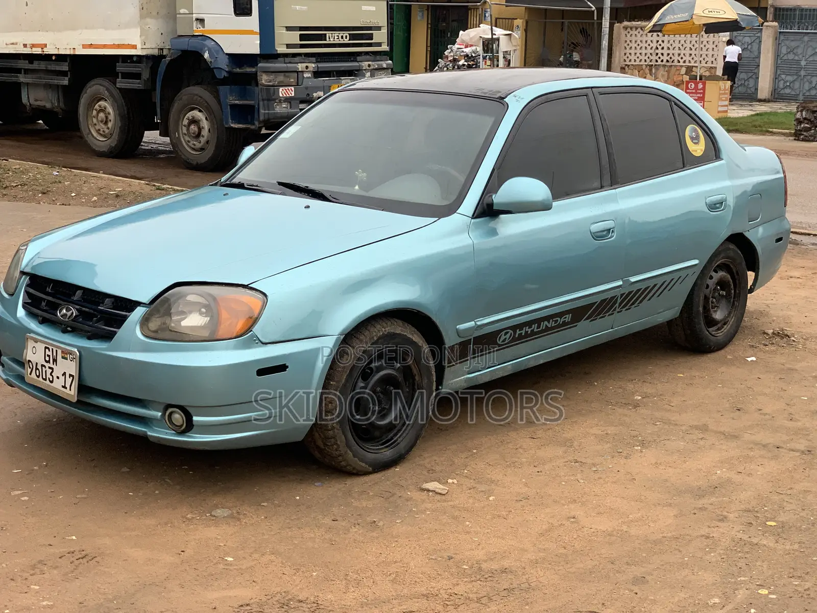 Hyundai Accent 2005 Teal