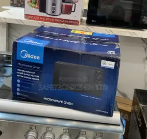 High Efficiency Black Midea 20ltr Microwave With Grill – Mg720cfb