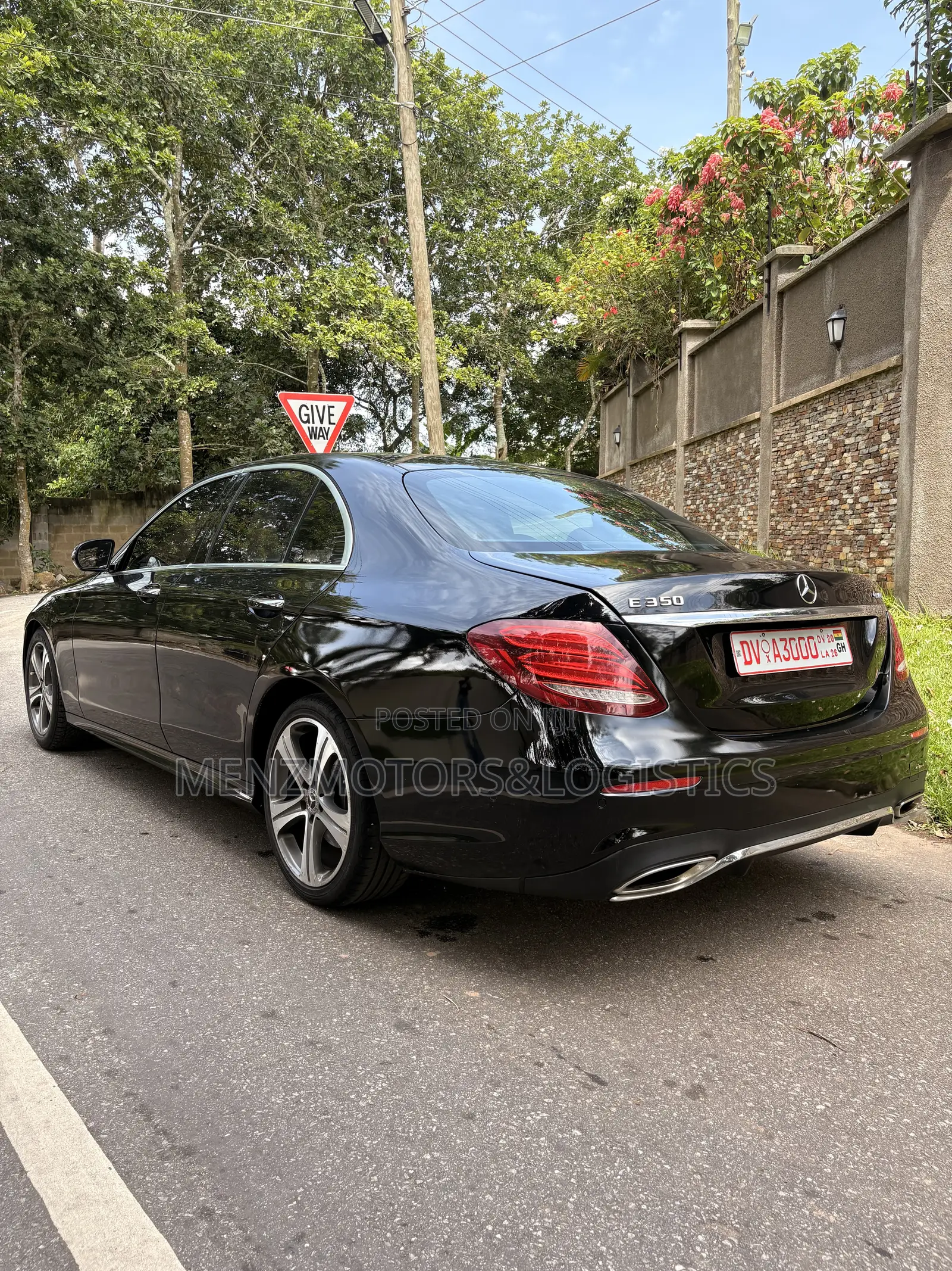 Mercedes-Benz E350 2020 Black