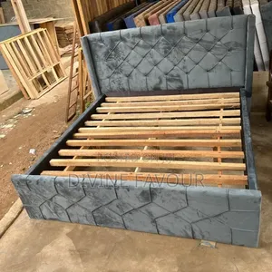 Brand New Queen Size Material Bed Frame Available