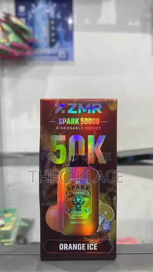 ZMR Spark 50000 Puffs Disposable Vape – Orange Ice | Puffs