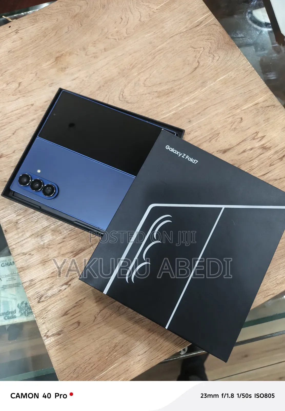 New Samsung Galaxy Z Fold7 256 GB Blue