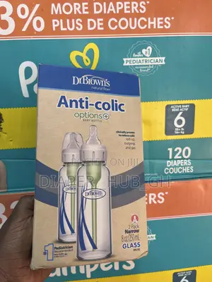 Dr. Brown’S Anti-Colic Options+ Narrow Glass Baby Bottle