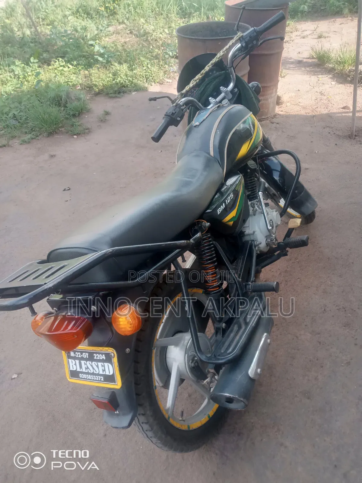 Bajaj Boxer 125 2022 Black