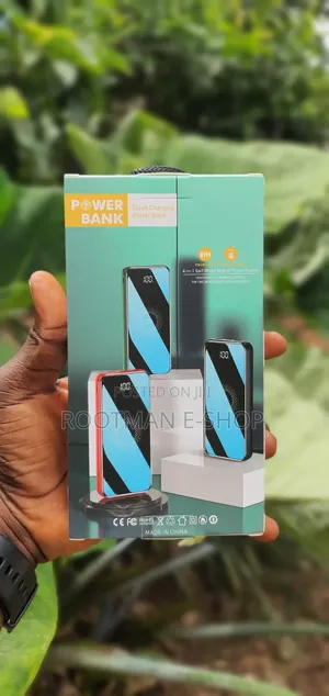 Smart Digital Powerbank (60,000mah) - Support Wireless Charging