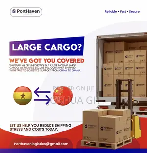China to Ghana Cargo Shipping | Fast Reliable Logistics Services