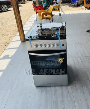 Super Durable Volcano 50x50 Gas Oven 4 Burner W/Transparent Lid 