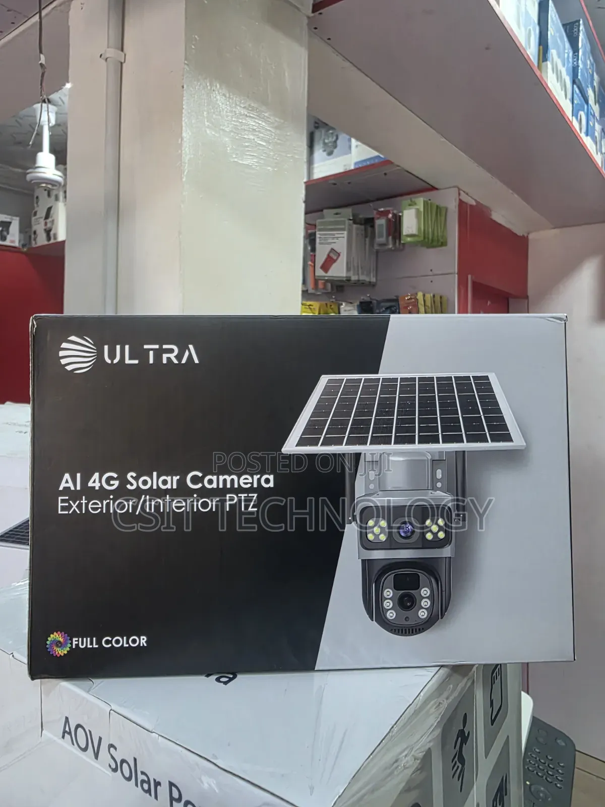 Ai 4g Solar Camera Exterior /Interior