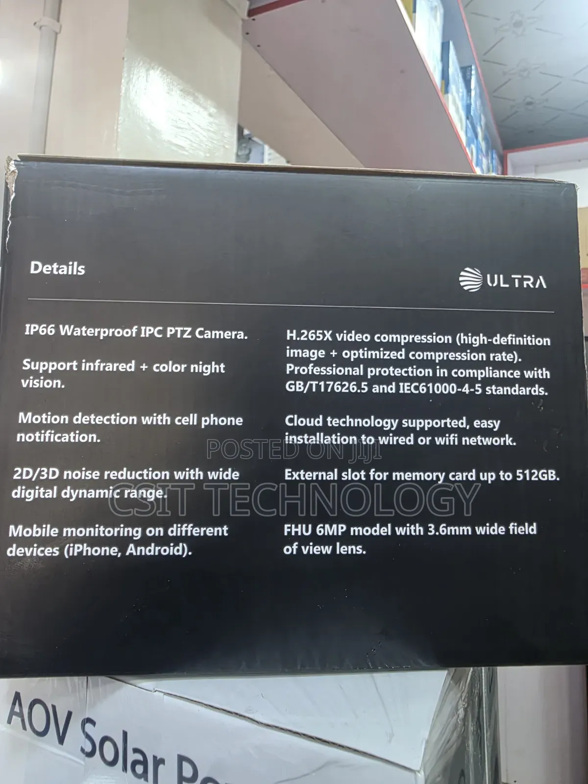 Ai 4g Solar Camera Exterior /Interior