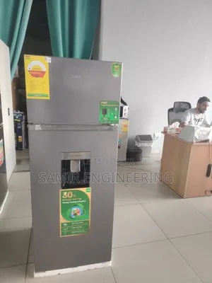 Fresh Fast: Syinix 210l Fridge With Built-in Dispenser