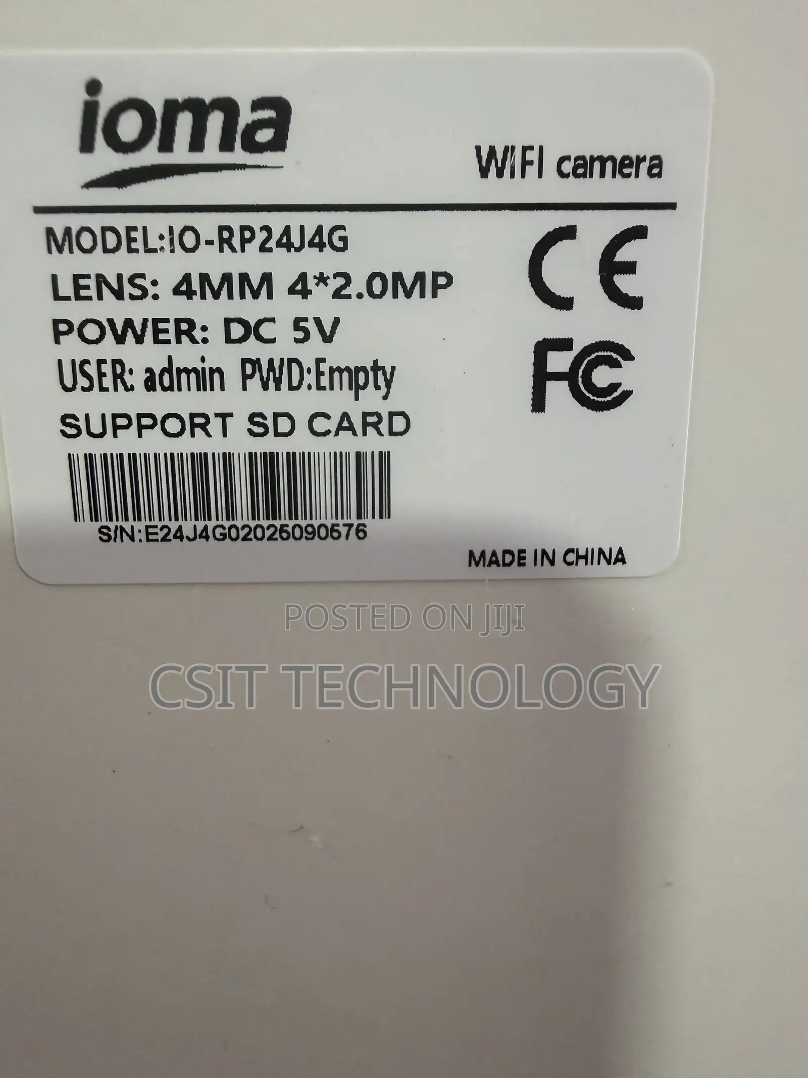 Ioma 2mp Solar With 4g Sim