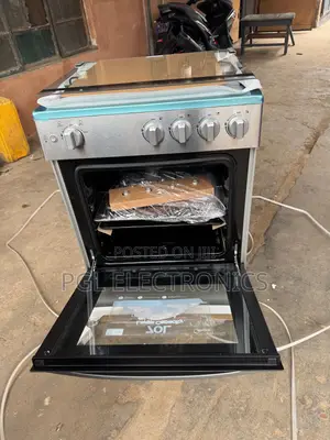 Midea 4 Burner 60x60cm Gas Cooker | 70l Oven and Grill Auto Ignition