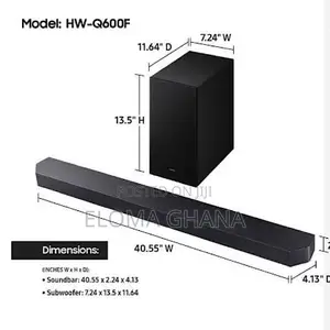 Samsung 360 Watts 3.1.2 Channel Q Series Soundbar Hw-Q600f/Ke