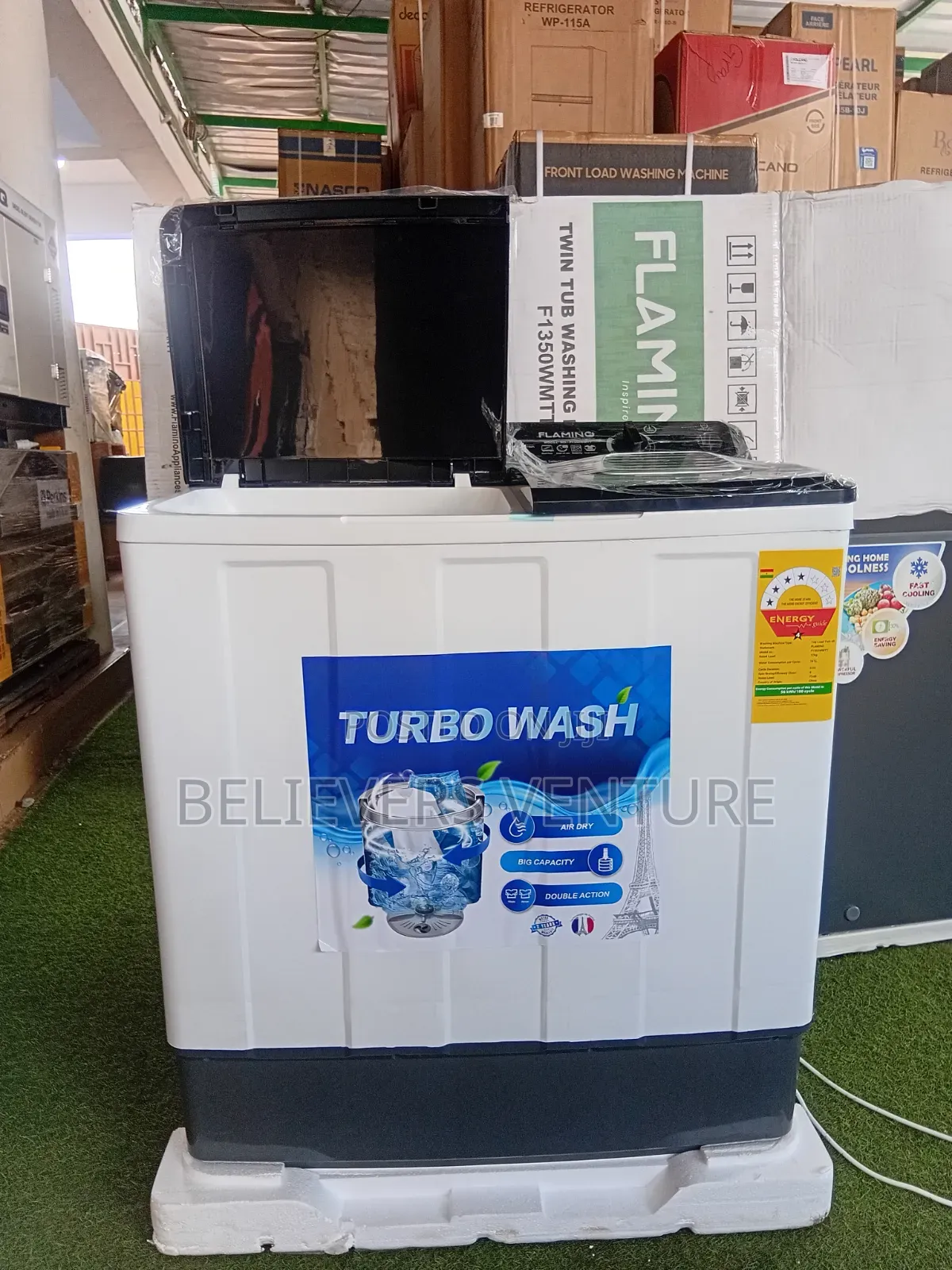 Flamino 12kg Automatic Washer for Easy Everyday Laundry 12kg