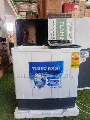 Flamino 12kg Automatic Washer for Easy Everyday Laundry 12kg