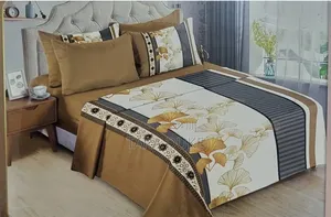 6 Piece King/Queen Size Bedsheet Set