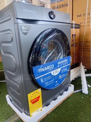 Nasco 6kg Fully Automatic Washing Machine – Front Load