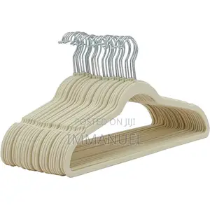 15pcs Velvet Cloth Hanger