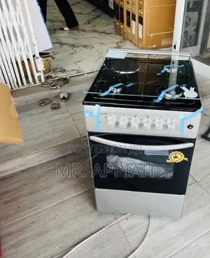 Authentic Volcano 50x50cm 1 Electric + 3 Gas Cooker W/ Glass Lid