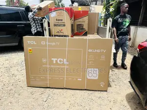 Lovely New Sleek TCL 65”Uhd Smart Glossy Tv