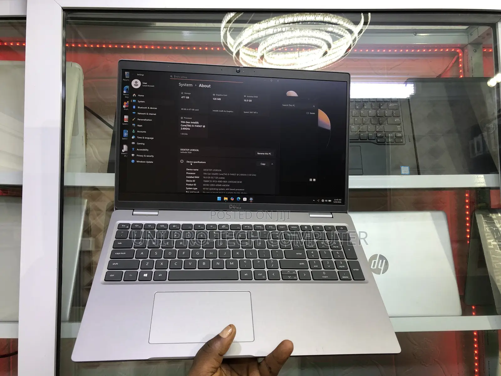 New Laptop Dell Latitude 5520 16GB Intel Core i5 SSD 512GB