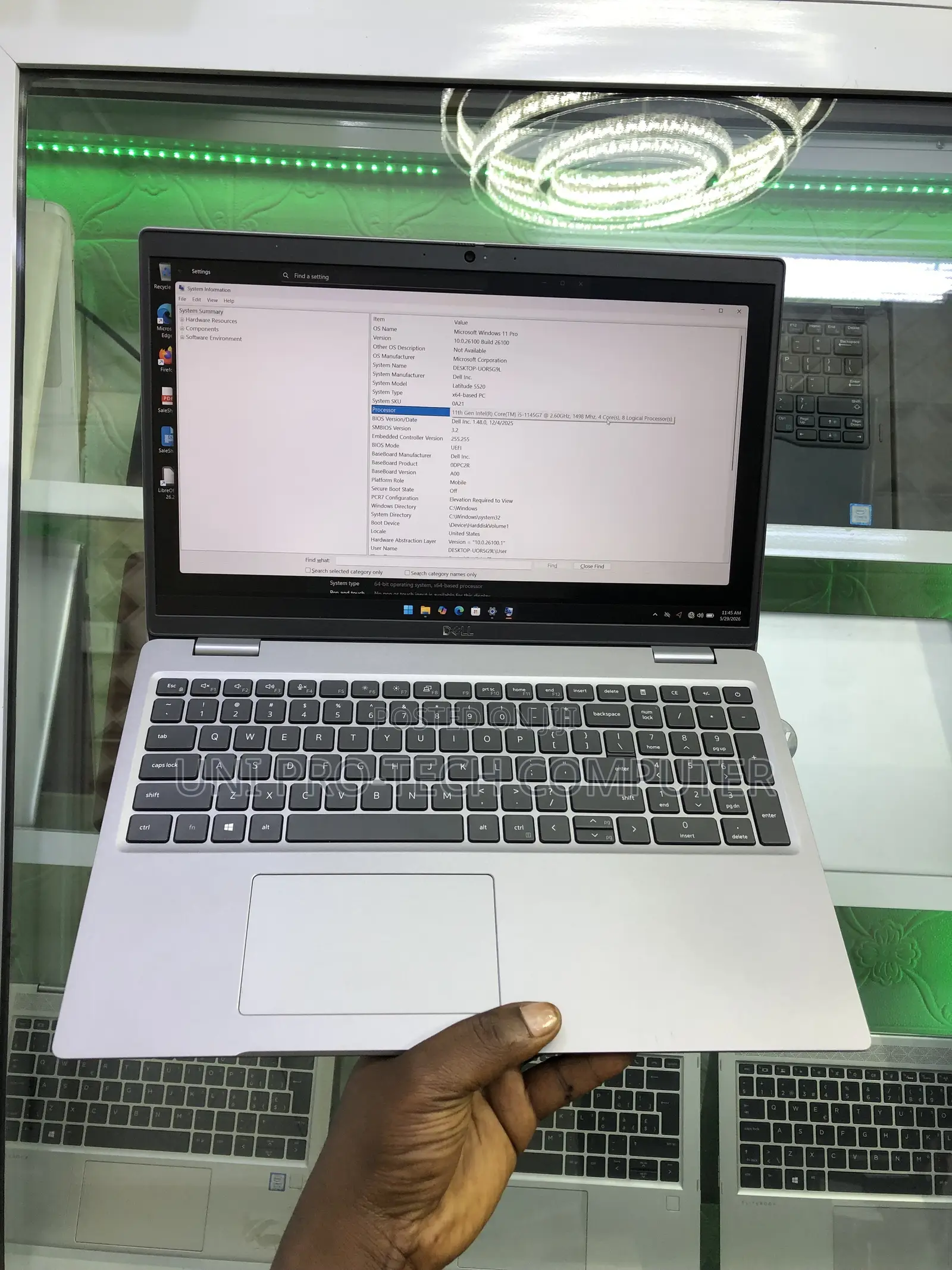 New Laptop Dell Latitude 5520 16GB Intel Core i5 SSD 512GB