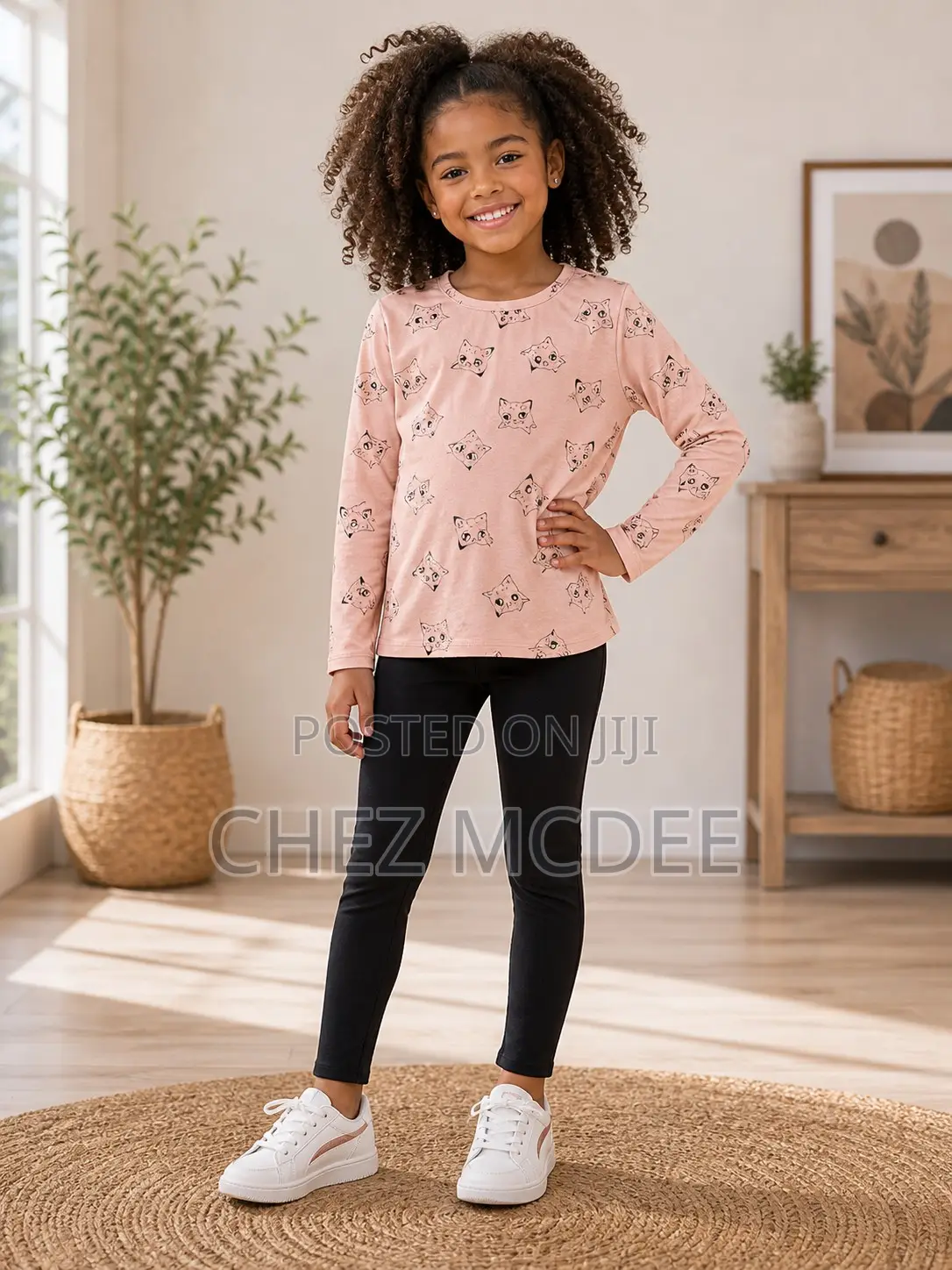 Girls’ Fashion Outfit Set (Age 7) | Stylish Comfortable Kids Wear