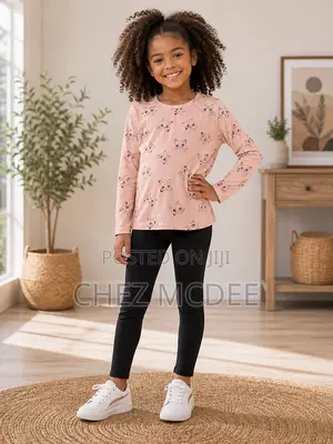 Girls’ Fashion Outfit Set (Age 7) | Stylish Comfortable Kids Wear