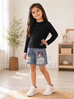 Girls’ Fashion Outfit Set (Age 7) | Stylish Comfortable Kids Wear