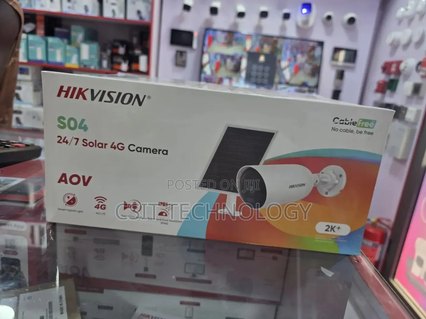 Hikvision Bullet Solar Camera 4g S04