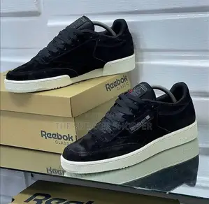 Reebok Suede Under Brown Top Black