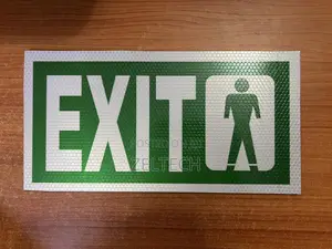 Exit Sign Card