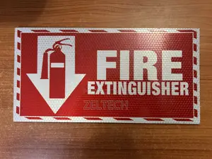 Fire Extinguisher Sign Card