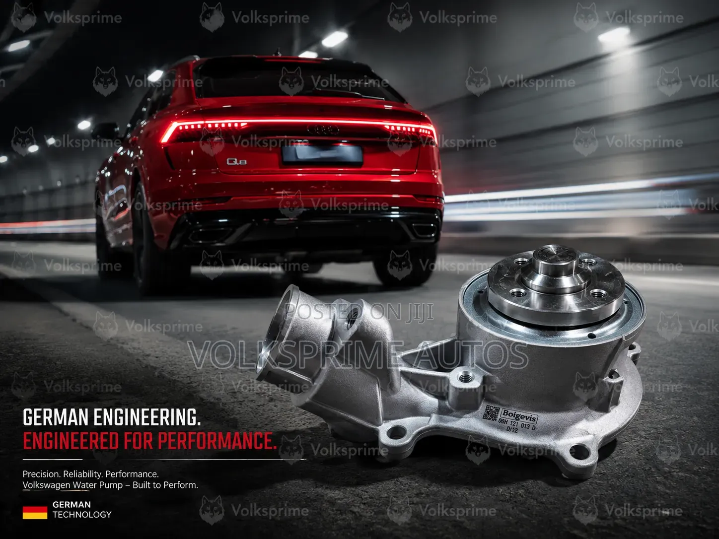 Water Pump for Audi Q8,Q7,Vw Touareg
