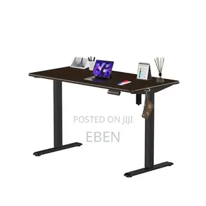 120x60cm Height-adjustable Electric Desk – Sit/Stand Workstation