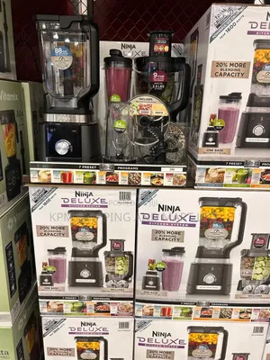 Ninja Blender Deluxe 3in1 1600watts (Step Down Needed)