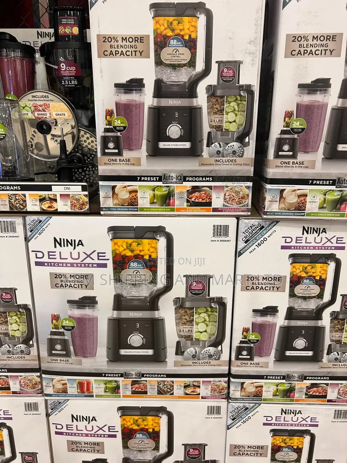 Ninja Blender Deluxe 3in1 1600watts (Step Down Needed)