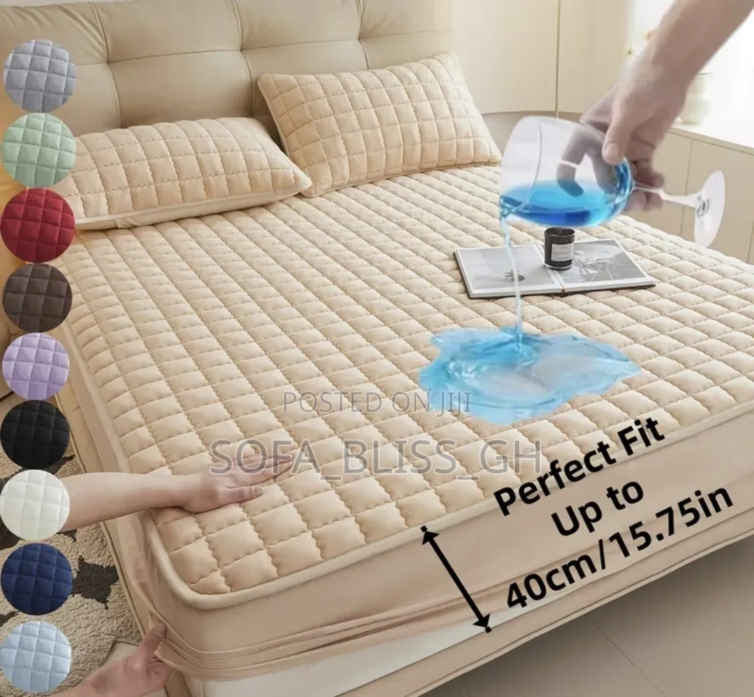 Waterproof Bed Covers for King Size Bed
