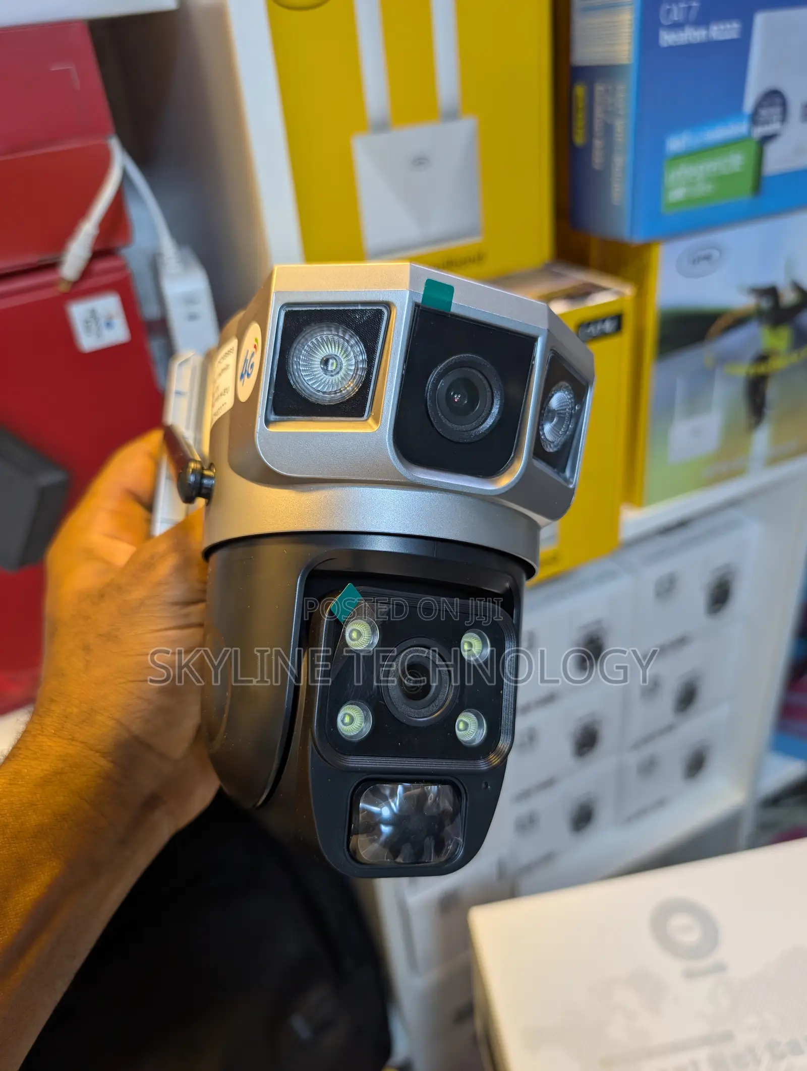 Dual Lens 4g Hd Solar Camera