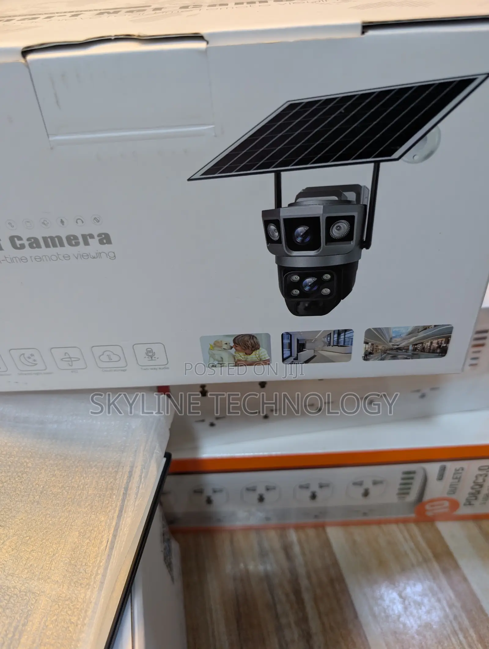 Dual Lens 4g Hd Solar Camera