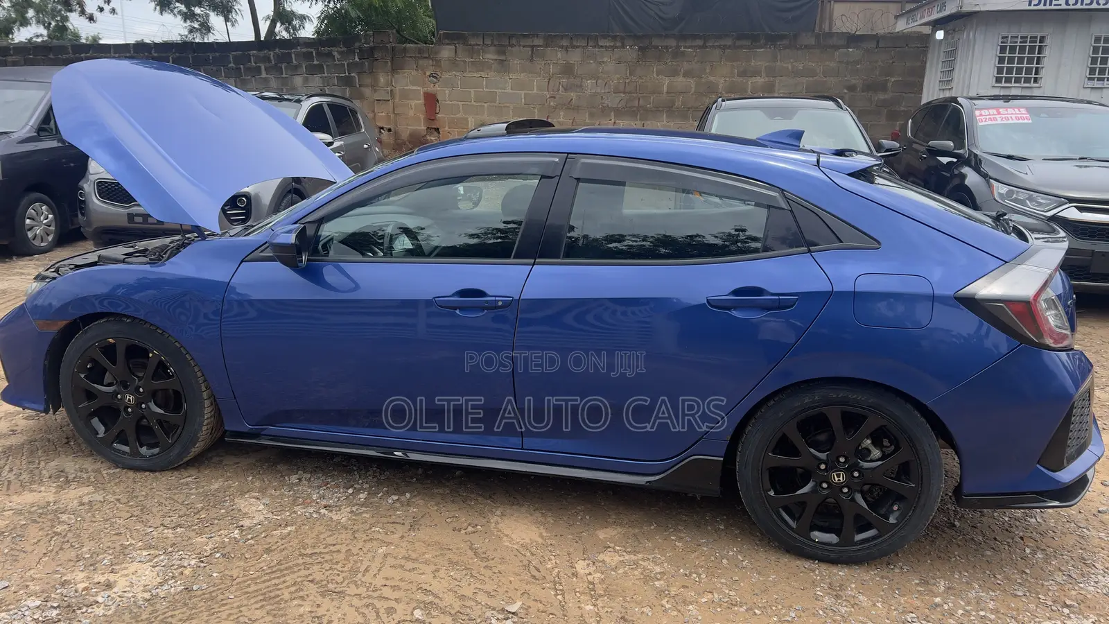 Honda Civic Sport 4dr Hatchback (1.5L 4cyl) 2017 Blue