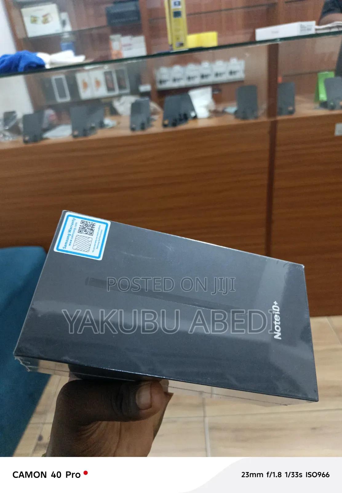 New Samsung Galaxy Note 10 Plus 256 GB Black