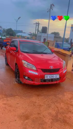 Toyota Matrix S Hatchback AWD (2.4L 4cyl 4A) 2010 Red