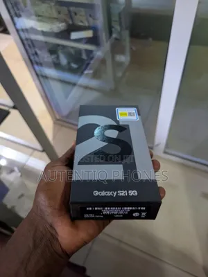 New Samsung Galaxy S21 5G 128 GB Black