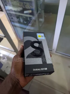 New Samsung Galaxy S21 5G 128 GB Silver