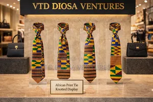 Kente African Print Tie