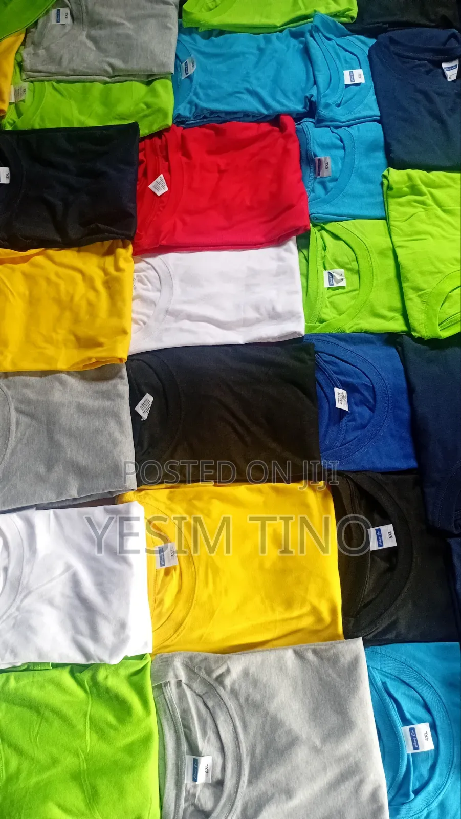Plain Unisex Cotton T-Shirt and Sleeveless Shirt