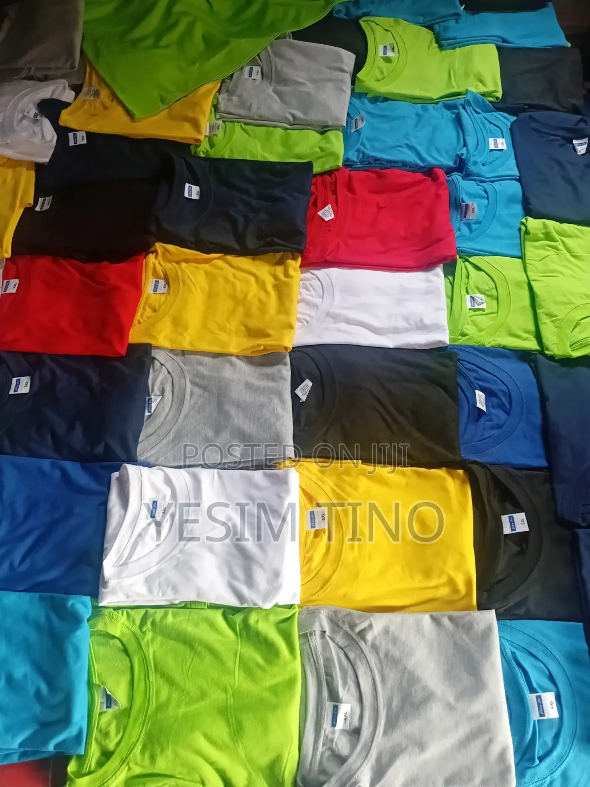 Plain Unisex Cotton T-Shirt and Sleeveless Shirt